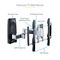 TV-WALL-MOUNT-65FS - Adjustable Articulating Corner TV Wall Mount, 26" to 65"