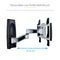 TV-WALL-MOUNT-65FS - Adjustable Articulating Corner TV Wall Mount, 26" to 65"