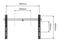WM6411 - Ultra Slim Fixed TV Wall Mount, 32" to 65" Screen