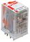 R4N-2014-23-5024-WTL - 14 Pin Miniature Industrial Relay, 7A, 4PCO, 24V ac