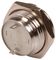 RJS1N1LP-16M-F-BS-67J - Vandal Resistant Momentary Switch, 24V DC, 0.3A, 1NO / SPST, Micro Travel, Stainless Steel, 16mm