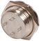 RJS1N1LP-19M-F-R-W-BS-12V-67J - Vandal Resistant Momentary Switch with 12V White LED, 24V DC, 0.3A, 1NO / SPST, Micro Travel, 19mm