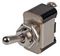 404M - Metal Toggle Switch, Flash / Off, SPST, Momentary, 12V DC, 25A