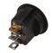 413RD - LED Rocker Switch, On Off, 12V DC, 10A, Green