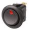 412RD - LED Rocker Switch, On Off, 12V DC, 10A, Red