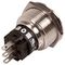 82-6151.1000.B002 - Vandal Resistant Push Button Switch, SPDT, Momentary, 3A, 240V AC, Standby, 22mm