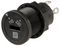 0033.4501 - 2 Position Voltage Selector Switch, 250V AC, 6.3A, Stage 110, Stufe 2 220
