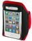 PH-ARM-RD - SportBand Mobile Phone Armband Holder for iPhone or Samsung Galaxy - Red