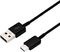 C-USB-T-C-BLK - USB-C to USB Plug Black Charge and Sync Cable - 1m