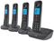 090660 - BT Essential DECT Phones with Call Blocking and Answer Machine, Quad Handsets