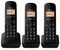 KXTGB613EB - Trio Cordless Phones with LCD Display, Black