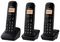 KXTGB613EB - Trio Cordless Phones with LCD Display, Black