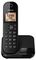 KXTGC410EB - Cordless Phone with LCD Display and Call Block, Black