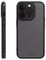 63902 - Frosted Cover iPhone 15 Pro, Semi Transparent, Black