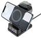 GVWC09BK - Asteria 4-in-1 Wireless Charging Station with Alarm Clock