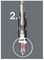 05056712001 - PZ2 x 25mm Pozidriv BiTorsion Extra Hard Screwdriver Bit - 855/1 BTH PZ