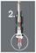 05059910001 - PZ1 x 50mm Pozidriv BiTorsion Extra Hard Screwdriver Bit - 855/4 BTH PZ