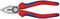 03 02 180 - 180mm Combination Pliers with Cutting Edges and Two Colour Dual Component Handles