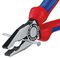03 02 180 - 180mm Combination Pliers with Cutting Edges and Two Colour Dual Component Handles