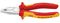 03 06 180 - 180mm VDE Combination Pliers with Cutting Edges and Two Colour Dual Component Handles