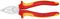 03 06 180 - 180mm VDE Combination Pliers with Cutting Edges and Two Colour Dual Component Handles