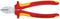 70 06 180 - 180mm Bevelled VDE Tested Insulated Diagonal Cutters with Two-colour Dual Component Handles