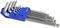 D00595 - Ball-End Imperial Hex Key Set, 9 Piece