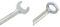 HW-609A - Mini Combination Imperial Spanner Set, 10 Piece