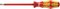 05006120001 - 1mm x 5.5mm x 125mm Kraftform VDE Insulated Slotted Screwdriver - 160 i VDE