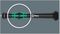 05118052001 - T15 x 60mm Tamperproof Security Torx BO Screwdriver - 2067 TORX BO Micro