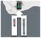 05059295001 - Kraftform Kompact Multifunction Screwdriver & Bit Set, 17 Piece - KK 60