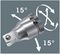 05003527001 - 56mm Zyklop Chrome Vanadium 1/4" Wobble Extension