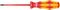 05006441001 - 4mm x 100mm Kraftform Slim VDE Insulated Slotted Screwdriver - 160 iS