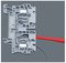 05006465001 - PZ1 x 80mm Kraftform Slim VDE Insulated Pozidriv Screwdriver - 165 is PZ/S