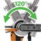 FILESANDER - 1/2" 400W Precision File Belt Sander 230V
