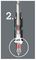 05059540001 - PH1 x 50mm Phillips BiTorsion Extra Hard Screwdriver Bit - 851/4 BTH PH