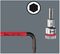 05073593001 - Multi-Colour Metric Ball End Hex Key Set - 1.5mm - 10mm, 9 Piece - 950/9