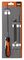 168-COMBI-5.5 - 5.5mm Chainsaw File Set (2x 8" Round & 1x 6" Flat)