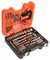 S910 - 1/4"-1/2" Socket Set with Combination Spanners, 92 Piece
