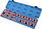 5483 - 3/8" Metric VDE Insulated Socket Set, 17 Piece