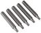 TX40L5 - T40 x 75mm Long Torx Star 3/8" Drive Screwdriver Bits, 5 Piece