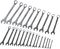 D03082 - 6mm - 32mm Polished Chrome Combination Spanner Set, 25 Piece