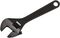 D03108 - 8" (200mm) Black Adjustable Spanner