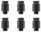 2608584682 - Power Change Hole Saw Adapter Nut Set, 6 Piece