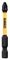 DT7391T-QZ - PZ2 x 50mm Pozidriv Extreme FlexTorq Impact Screwdriver Bit, 5 Pack
