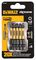 DT7391T-QZ - PZ2 x 50mm Pozidriv Extreme FlexTorq Impact Screwdriver Bit, 5 Pack