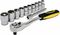 38653 - 1/2" Ratchet & Socket Set, Metric 10 Piece