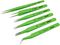 59102 - Epoxy Coated Electronic Tweezers, 6 Piece
