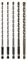 DT60099-QZ - Carbide Hex Shank Multi-Material Masonry, Wood, Metal & Plastic Impact Drill Bit Set, 5 Piece