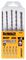 DT60099-QZ - Carbide Hex Shank Multi-Material Masonry, Wood, Metal & Plastic Impact Drill Bit Set, 5 Piece